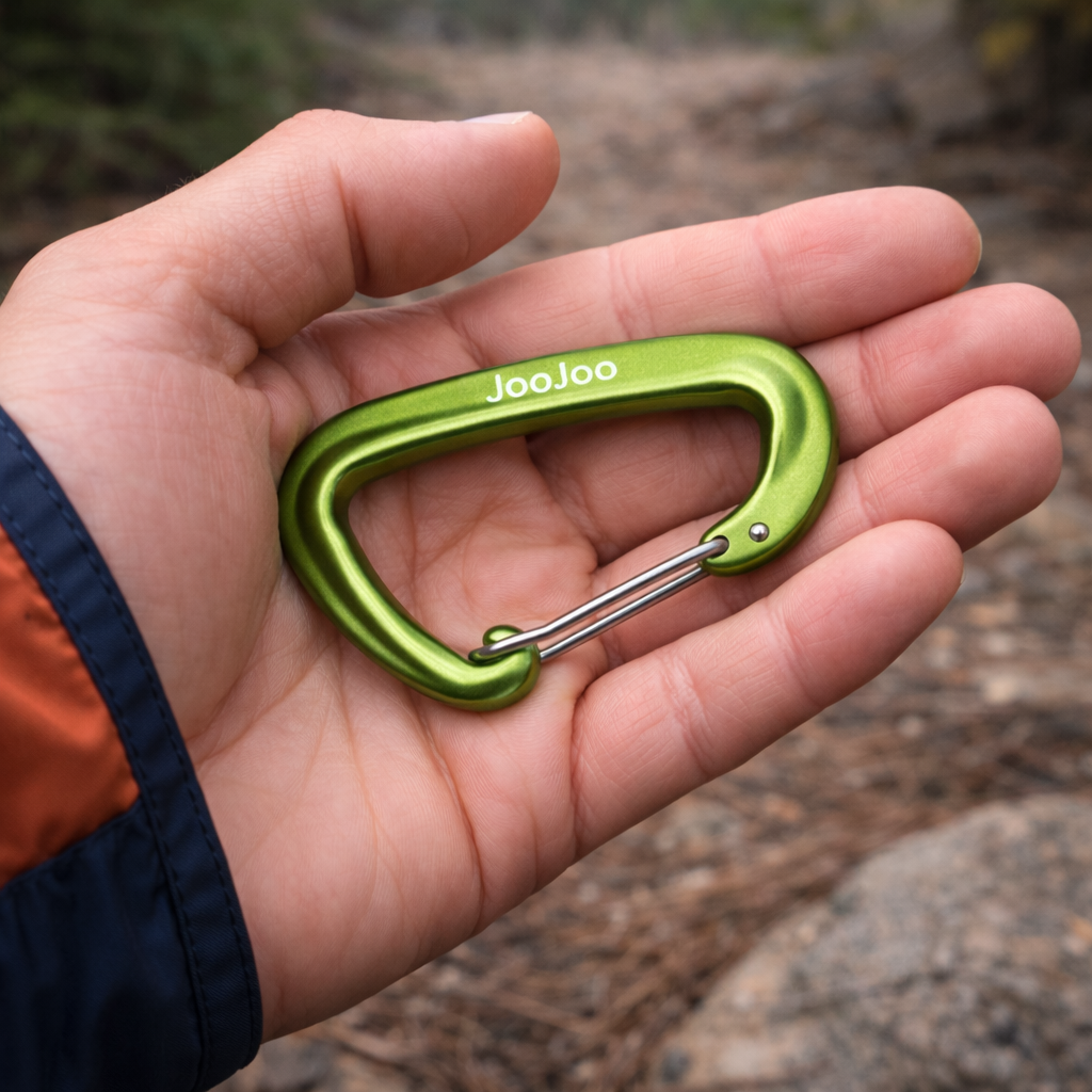 JooJoo Aluminum Adventure Carabiner | Everyday Carry Clip