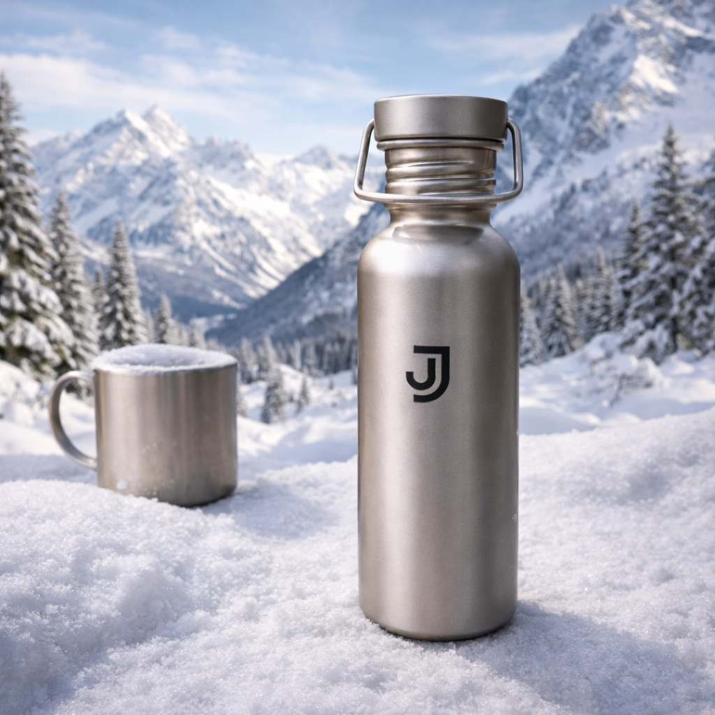JooJoo Titanium Water Bottle | Lightweight Backcountry Essential