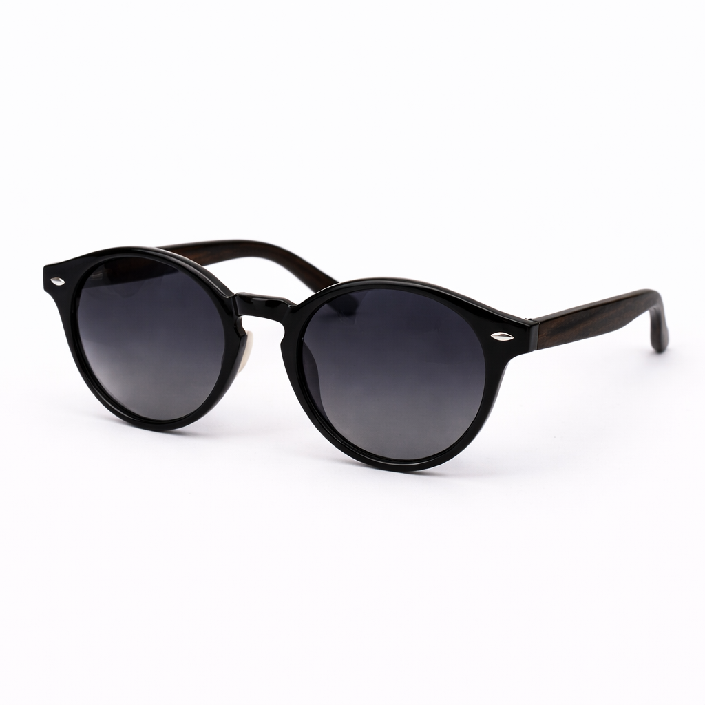 JooJoo "Muse" Women's Bamboo Sunglasses | Polarized, Everyday Sun Protection