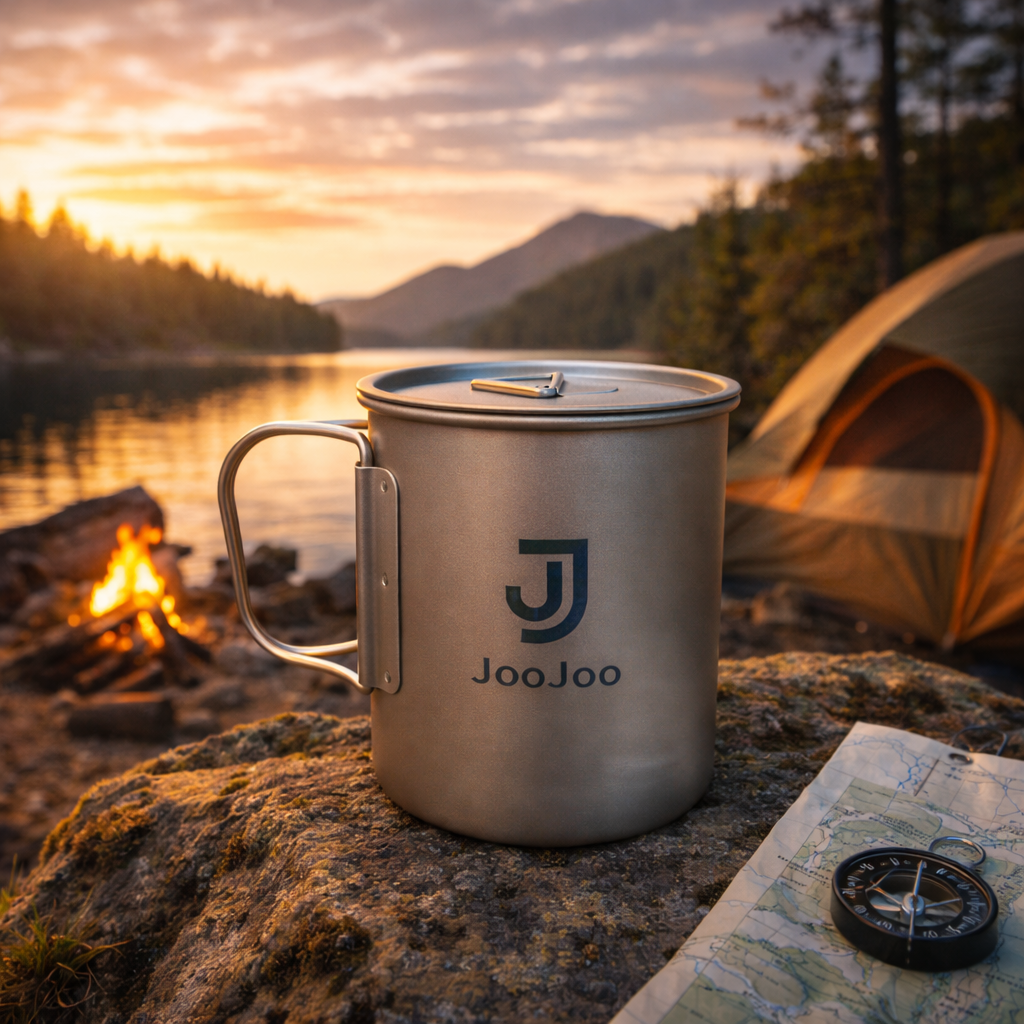 JooJoo Titanium Backcountry Mug | Everyday Outdoor Essential