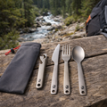 JooJoo Titanium Backcountry Cutlery Set | Simple Adventure Essential