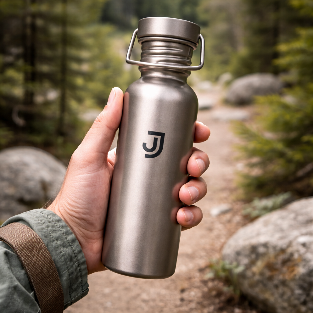 JooJoo Titanium Water Bottle | Lightweight Backcountry Essential