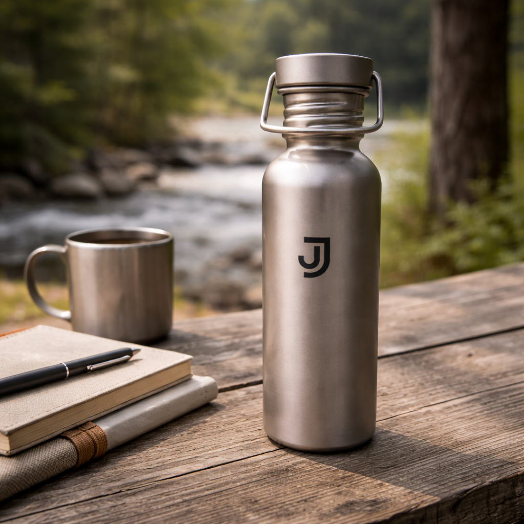 JooJoo Titanium Water Bottle | Lightweight Backcountry Essential
